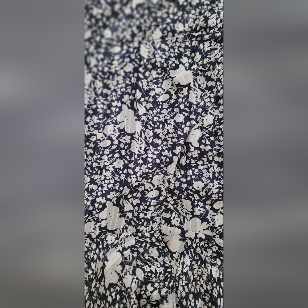 NWOT!ASTR The Label Anthro Santorini Women's Summer Floral Luxe Midi-Dress Small - Picture 15 of 17